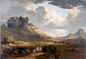 Vale of Calaat, Etiopien, ca. 1800